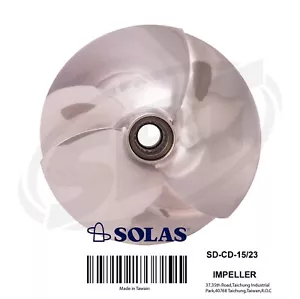 Seadoo Solas Impeller SD-CD-15-23 GS GSI 1997 1998 1999 2000 2001/GTX 1996 97 98 - Picture 1 of 4