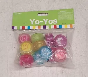 MINI YO-YOS DE PASCUA 2 PAQUETES DE 12 -- ¡GRANDES ARTÍCULOS DE CESTA DE PASCUA! - ¡NUEVO EN PAQUETE! - Imagen 1 de 1