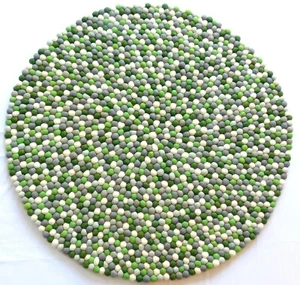 250 CM Felt Rug Carpet 100% Natural Wool Felt Carpet Rug Carpet Soft Rug Carpet - Picture 1 of 3