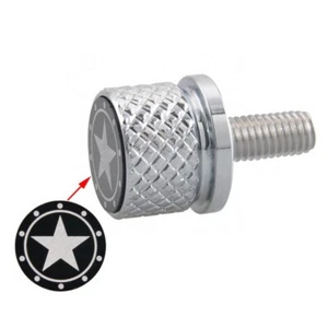 Asiento Tornillo Pentagrama Cromo 8mm para Indian Scout Universal - Imagen 1 de 4