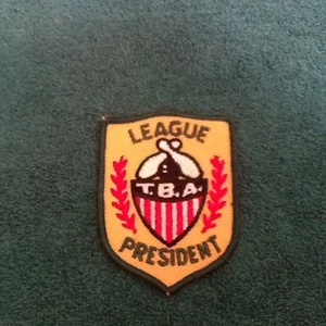 Bowling Patch TBA LEAGUE PRESIDENT, New - Picture 1 of 1