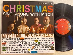 Christmas Sing Along With Mitch LP Columbia Mono 6 Eye Holiday + Book VG+!!!! - Picture 1 of 5