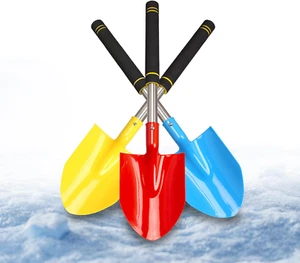 Kids Snow Shovel, Durable Plastic Shovels, w/ Non Slip & Comfortable Foam Handle - Picture 1 of 12