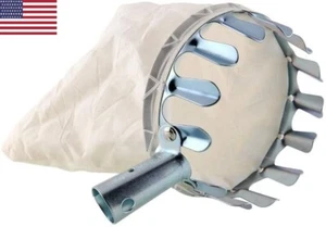 Fruit Picker with Bag Basket Garden Farm Fruit Catcher Harvest Picking Tool HO - Picture 1 of 5