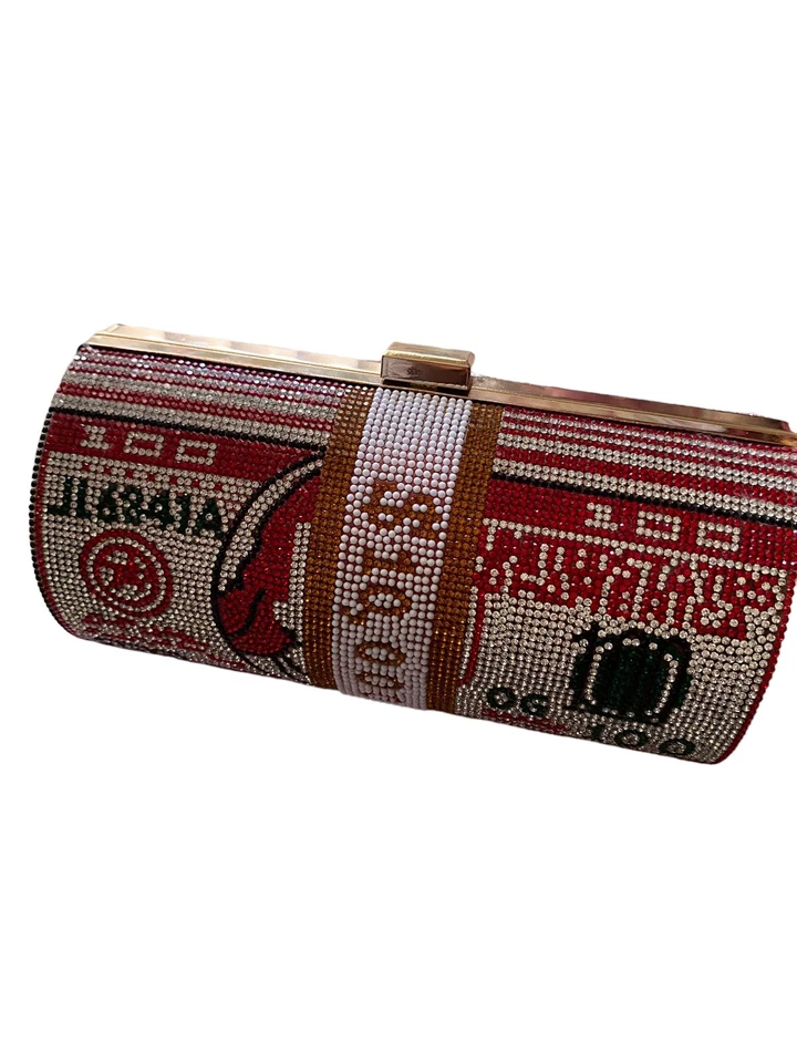 Доллар США застежки кошельки женщин кристалл вечер сумки дизайнерские стразы сумки - Изображение 1 из 4