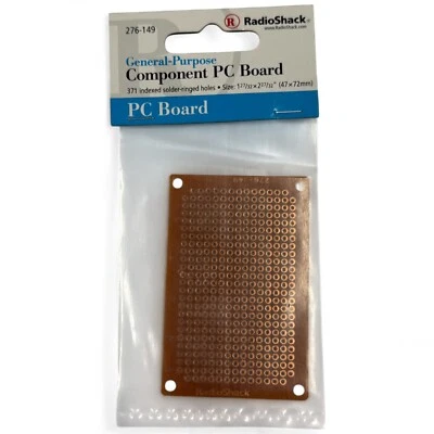 RADIO SHACK 276-149 PRINTED CIRCUIT BOARD 47mm X 72mm - Image 1 of 2