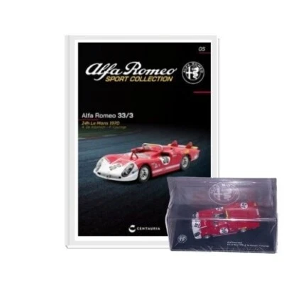 Modellino Alfa Romeo Sport Collection in scala 1:43  - 24h Le Mans 1970 - Immagine 1 di 2