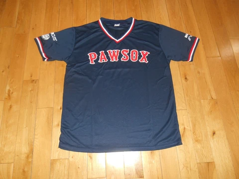 Nomar Garciaparra PAWTUCKET RED SOX #5 PAWSOX Promo AAA Team Replica JERSEY Sm Cover