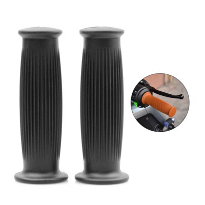7/8" Vintage Beston GT Style Motorcycle Bike rubber handle bar grips Closed End - Image 1 of 4