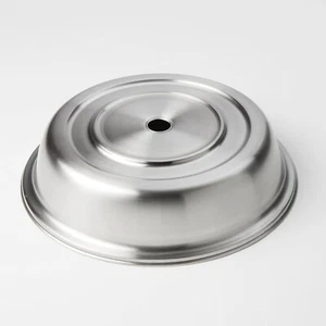 American Metalcraft PC1025S Round Silver Stainless Steel Plate Cover 10" - 10.25 - Picture 1 of 1