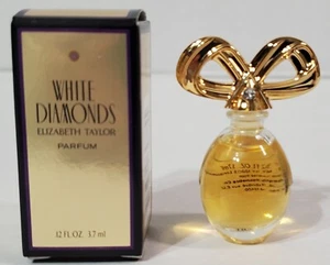 White Diamonds By Elizabeth Taylor Mini Parfum .12fl.oz./3.7ml New In Box **45 - Picture 1 of 4