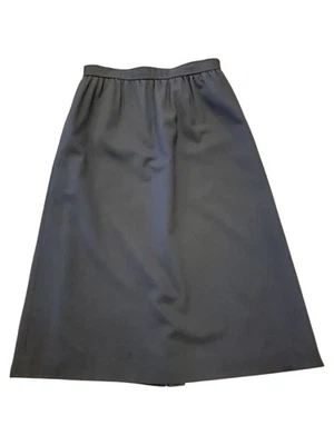 Evan Picone Women’s A-Line Midi Skirt Size 8 100% Worsted Wool USA Union Made - Image 1 of 4