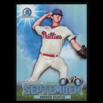 Andrew Painter #SOS-16 2023 Bowman Chrome Prospects Philadelphia Phillies Card - Image 1 of 3