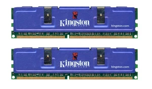 Memory Kingston 1GB Khx3200ak2/1g 2x512MB DDR 400MHz PC-3200 Non-Ecc - Picture 1 of 2