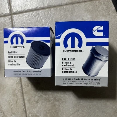 Mopar 68157291AA 68436631AA Fuel Filters for 2019-2023 Ram 2500 3500 4500 5500 - Image 1 of 3