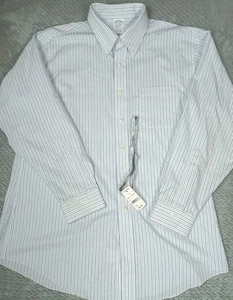 Camisa Polo Oxford Brooks Brothers Clásica The Original 17-34 All American Supima - Imagen 1 de 10