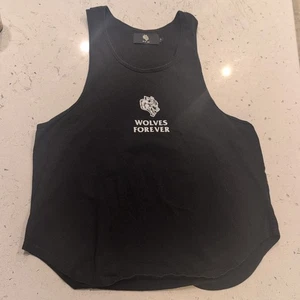 Darc Sport Wolves Gym Tank Black Logo Big Wolf Forever  - Picture 1 of 7
