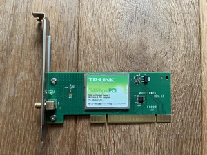 🔥🔥🔥 TP-Link TL-WN551G 54Mbps WLAN PCI Karte IEEE 802.11g/b AWPA Rev: 1.6 - Bild 1 von 3
