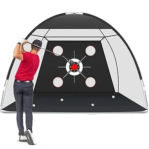 GoPlus SP36335 Net - Juego de red de práctica de golf negro - Imagen 1 de 2
