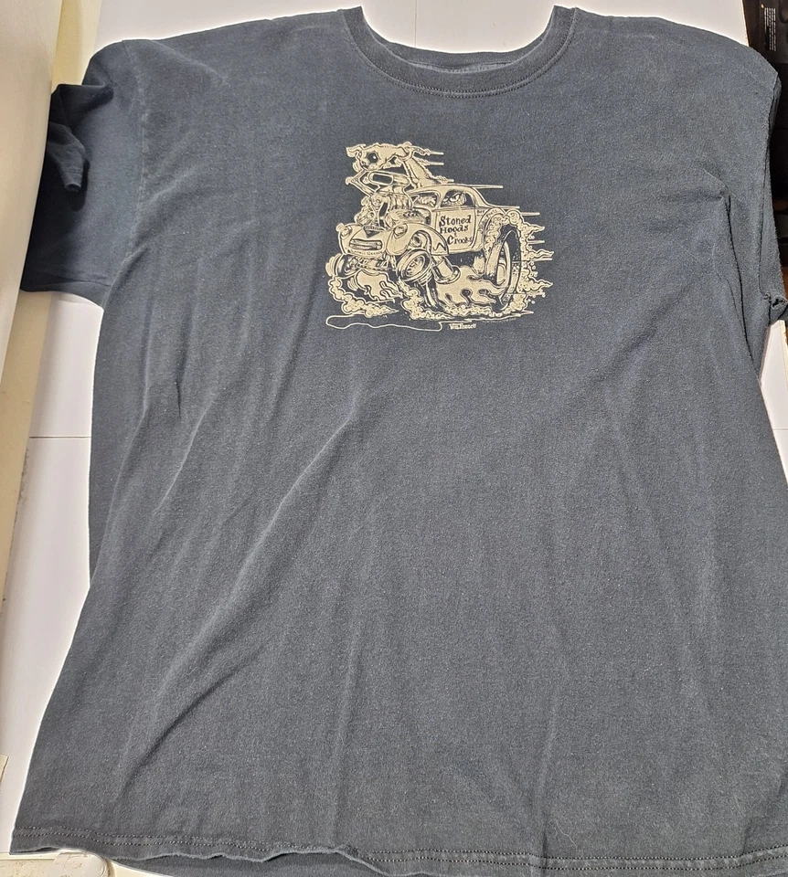 Von Franco Stoned Hoods n Crooks Póster Pop Camiseta Gasser Hotrod Posterpop De Colección Foto 1 de 4