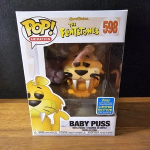 Funko POP! The Flintstones Baby Puss 598 Summer Convention 2019 Exclusive - Picture 1 of 7