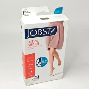 JOBST Ultrasheer 20-30 mmHg Waist High Compression Stockings Sun Bronze Size XL - Picture 1 of 5