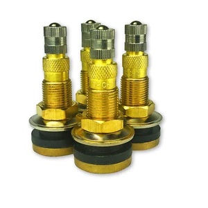 Set of 4 TR618A Air/Liquid Valve Stems for Industrial Agricultural Wheels - Picture 1 of 5