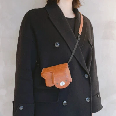 Funda de cuero PU para cámara con base correa para cinturón para Sony ZV-E10L ZVE10 ZV-E10 Foto 1 de 4