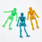 50 Pcs Halloween Toy Stretchy Skeleton Model Elasticity Funny