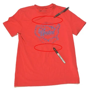 Under Armour T-Shirt Children's Girls Size L Red "United States" Short Sleeve - Picture 1 of 9