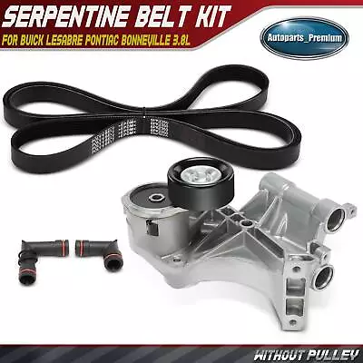 2x Serpentine Belt Drive Component Kit for Buick LeSabre Pontiac Bonneville 3.8L - Image 1 of 4