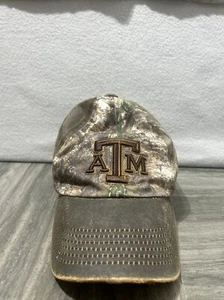 Texas A&M trucker hat Aggies adjustable strap camo pattern top of World - Picture 1 of 12