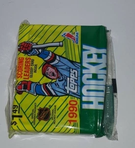 1990-91 Topps Hockey 42 Card Jumbo Fat Pack #171 Curtis Joseph Blues RC On Top - Picture 1 of 1