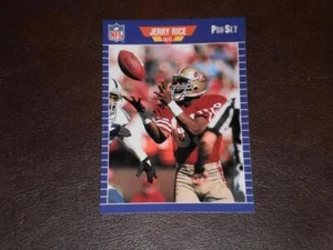 1988 Pro Set Test Football Card #2 Jerry Rice San Francisco 49ers Nmmt HOF - Picture 1 of 2