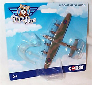  Corgi Flying Aces Avro Lancaster Diecast Model Display Collectors Plane CS90651