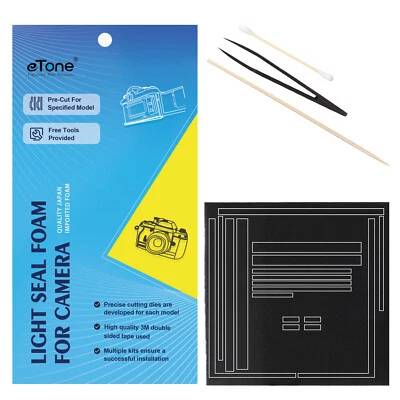 ETONE Kits de esponja de espuma precortada personalizados para Mamiya M645/M645 J/M645 1000S