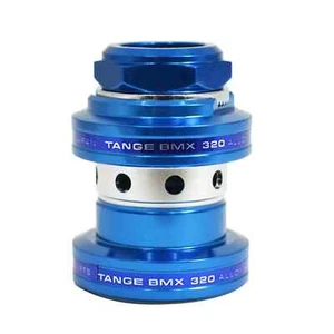 Genuine Tange MX-320 Aluminium Headset - Blue - MX125 - Old School BMX Style - Picture 1 of 4