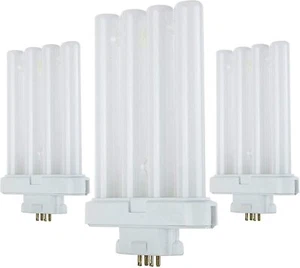 (3-Pack) 27W FML27 Fluorescent Replacement Bulbs, 4-Pin 6500K Natural Daylight - Picture 1 of 12