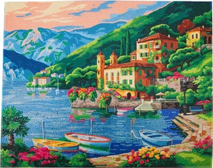 Craft Buddy Diamond Painting Crystal Art Kit 40x50 cm ricamo, progetto artistico - Foto 1 di 24