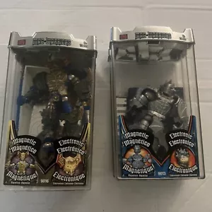 Mag Warriors 2005 Mega Bloks Magnetic Action Figure Paladar 9016 & Hawkblade 901 - Picture 1 of 18