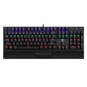 T-Dagger Mechanical RGB Gaming Keyboard LED Backlit Wired USB Xbox PS4 PC Laptop - Picture 1 of 7