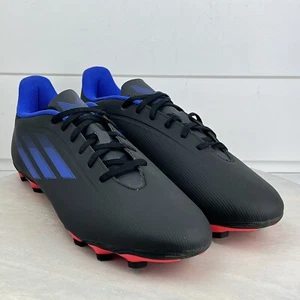 Adidas X Speedflow 4 Black Soccer Cleats FY3292 Shoes Sneakers Men's Size 13.5 - Picture 1 of 14