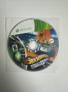 Microsoft Xbox 360 DISC ONLY TESTED Hot Wheels Worlds Best Driver - Picture 1 of 2