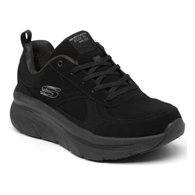 Zapatillas deportivas para caminar Skechers Relaxed Fit D'Lux Walker Pure Pleasure negras Foto 1 de 4