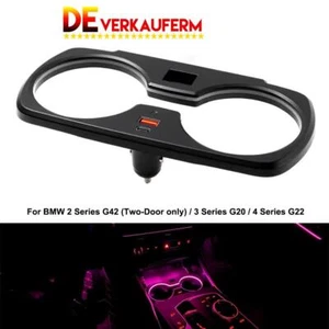 Für BMW 2er G42 Coupe Cabrio,3er G20,4er G22 Ambientebeleuchtung Getränkehalter - Bild 1 von 6
