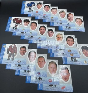1998-99 Upper Deck UD Choice Bobbing Head 18-Card Lot Hull, Fedorov, Jagr, Hasek - Picture 1 of 14