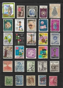 COLOMBIA stamp selection. (Ref.9a) - Picture 1 of 1