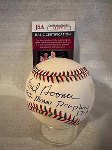 Karl Noonan signed 1995 All Star Game handsigniert Rawlings Baseball 17-0 top - Bild 1 von 7
