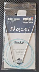 addi Rocket Skacel 80 cm 2.5mm 32" US 1 Circular Knitting Needle Stitch Markers