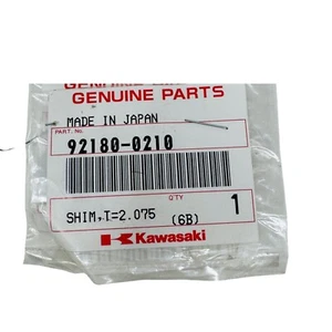 Kawasaki 92180-0210 Shim T= 2.075 fits 2006-2023 Models, Made Japan Genuine OEM - Picture 1 of 3